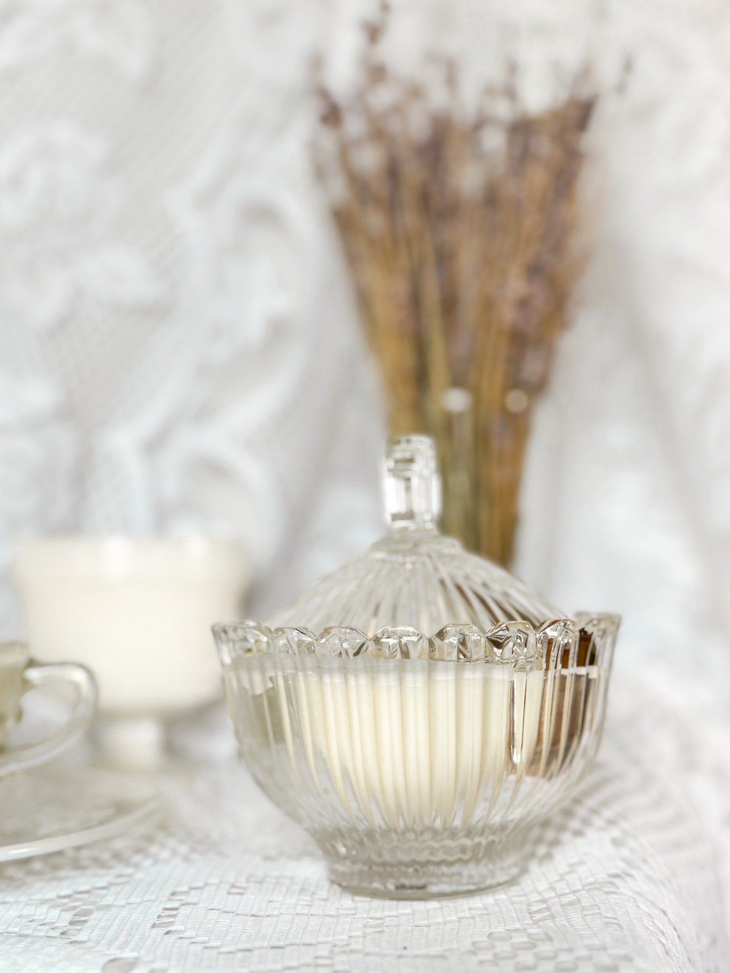 Estelle - Lidded Glass Candle