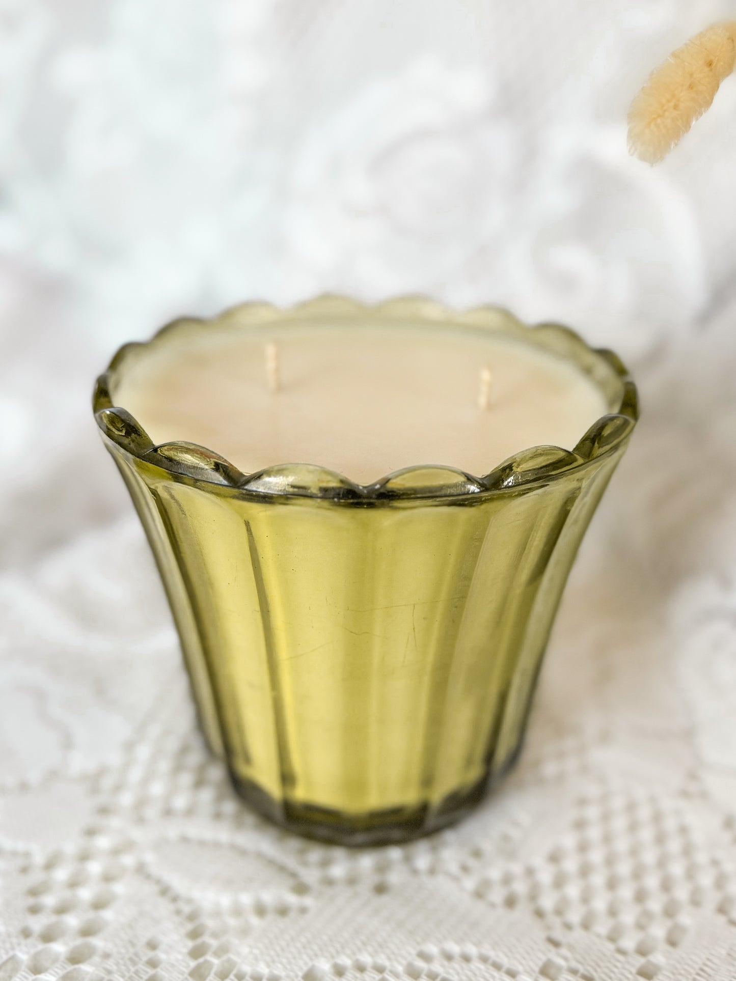 Vera - Fluted Glass Candle